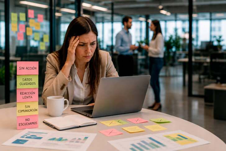 Los 5 errores que hacen que una empresa no aproveche el feedback de sus clientes